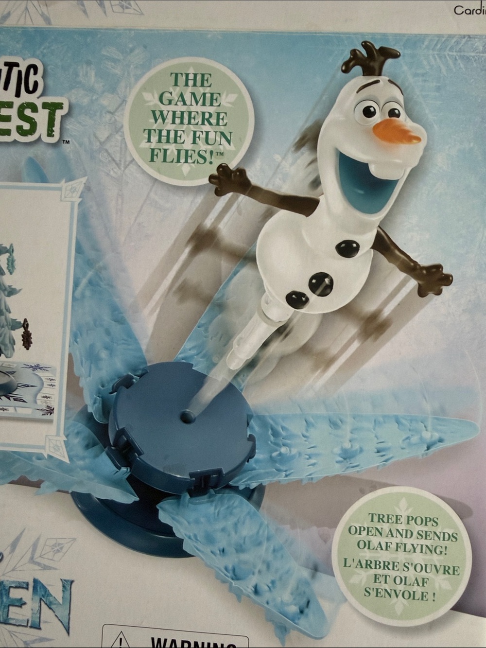 Disney Frozen Frantic Forest Game - Princess Anna Elsa Olaf Kristoff Sven Toy - Picture 3 of 7